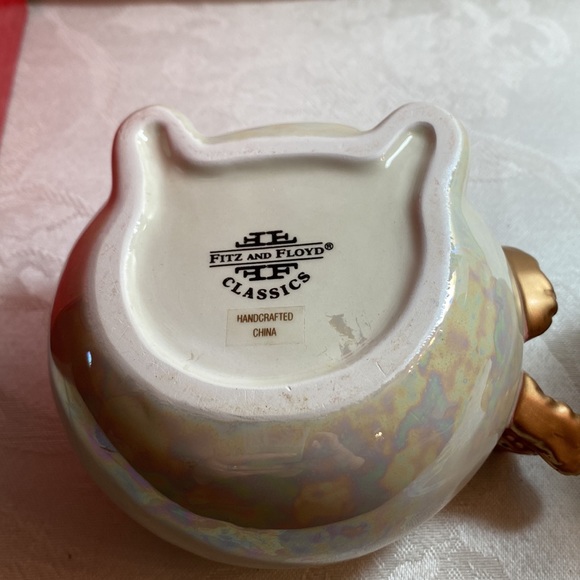 FITZ AND FLOYD CERAMIC SNOWMAN - Picture 3 of 8